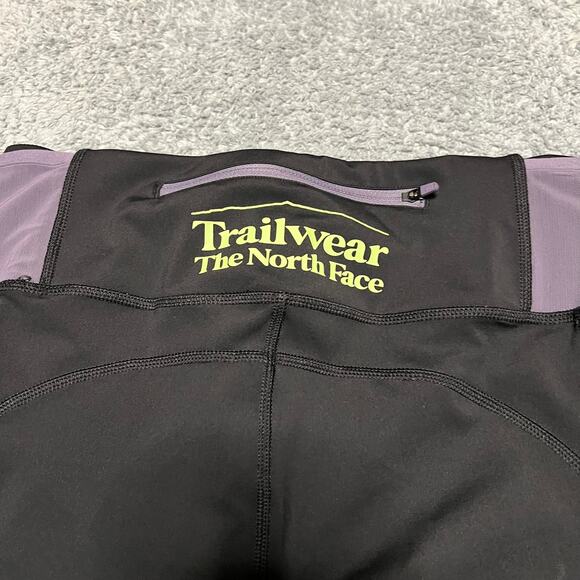 The North Face Leggings Womens XL Trailwear Flashdry QTM 7/8 Tight - Picture 2 of 10
